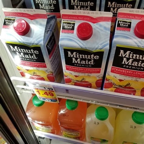 Minute Maid Juice Just 99 Kroger Couponing