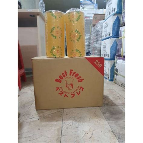 Promo Best Fresh Plastik Wrapping Makananbuah 25 Cm Roll Diskon 31