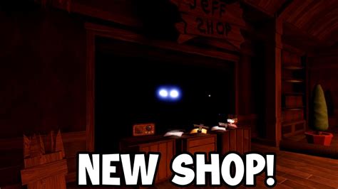 New Hotel Jeff Shop Showcase Roblox Doors Youtube