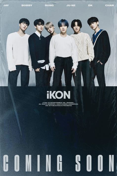 Ikon Teases Highly Awaited Comeback Through Coming Soon Poster