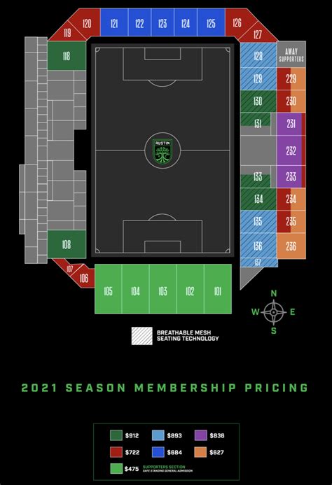 Austin Fc Stadium Seating Chart