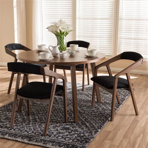 Get the best deals on 7 pieces modern dining furniture sets. Corrigan Studio Averi Mid-Century Modern 5 Piece Breakfast ...