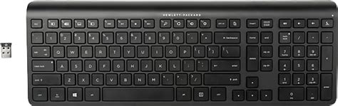 Download Hp K3500 Wireless Keyboard For Pavilion Black Full Size Png