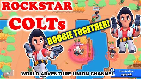 Brawl Stars Talking Rock Star Colts Boogie Together To Victory