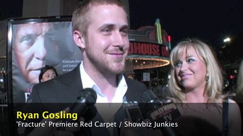 Ryan Gosling Interview Fracture Premiere 2007 Youtube