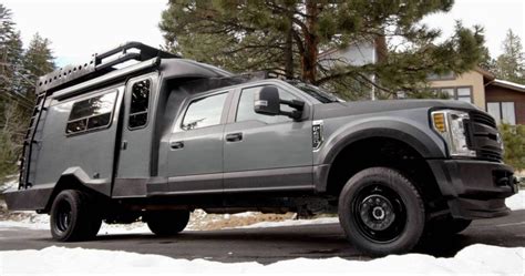 Extreme Ford F 450 Camper Truck Will Get You More Looks Than A Ferrari