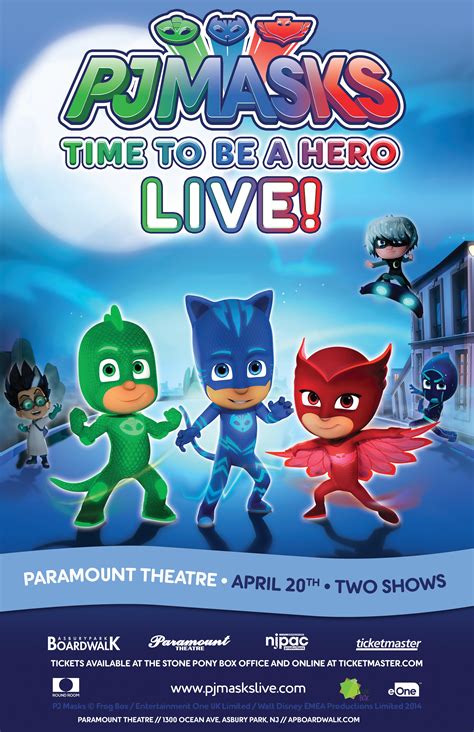 Pj Masks Live Time To Be A Hero