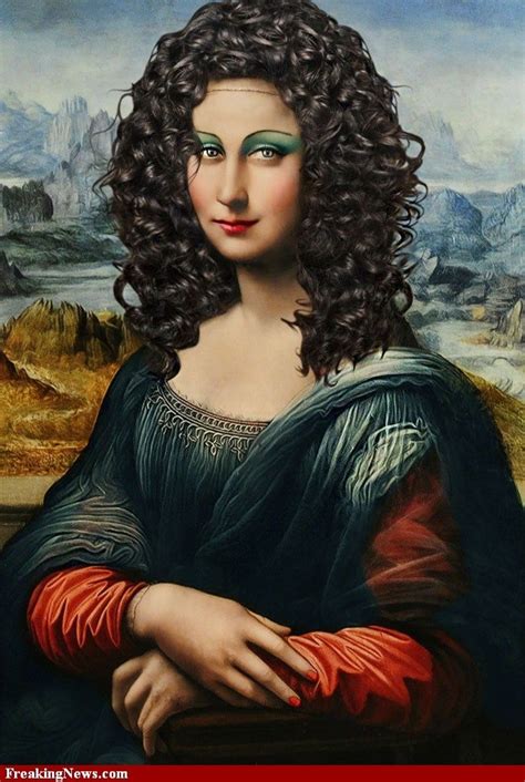Het Is Een Soort Van Moderne Mona Lisa Met Make Up Mona Lisa Smile
