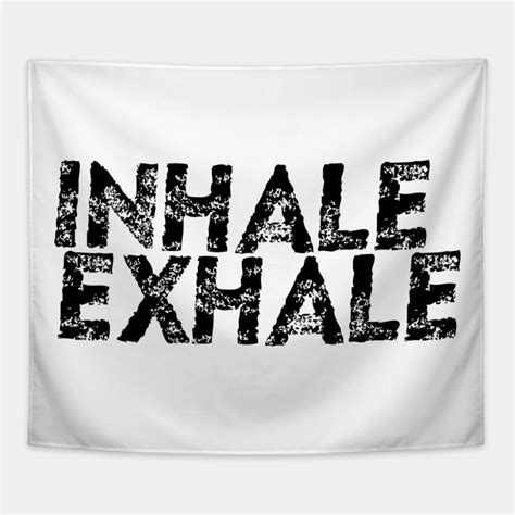 Inhale Exhale Yoga Yoga Tapice Teepublic Mx