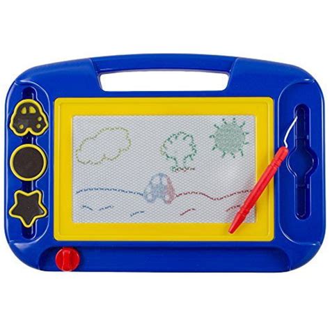 Kidsthrill Doodle Magnetic Drawing Board Colorful Kids Writing