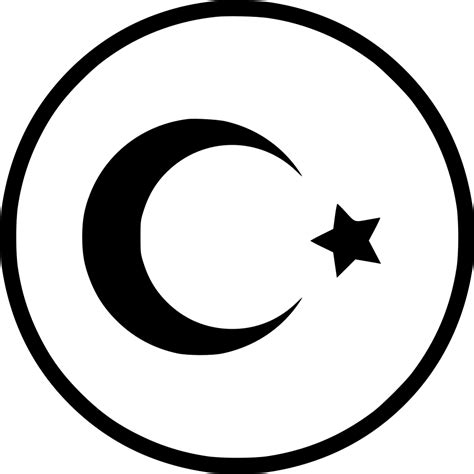 The turkish flag comprises of a red background on which there is the motif of the crescent moon and a star. Turkey Flag Svg Png Icon Free Download (#436488 ...