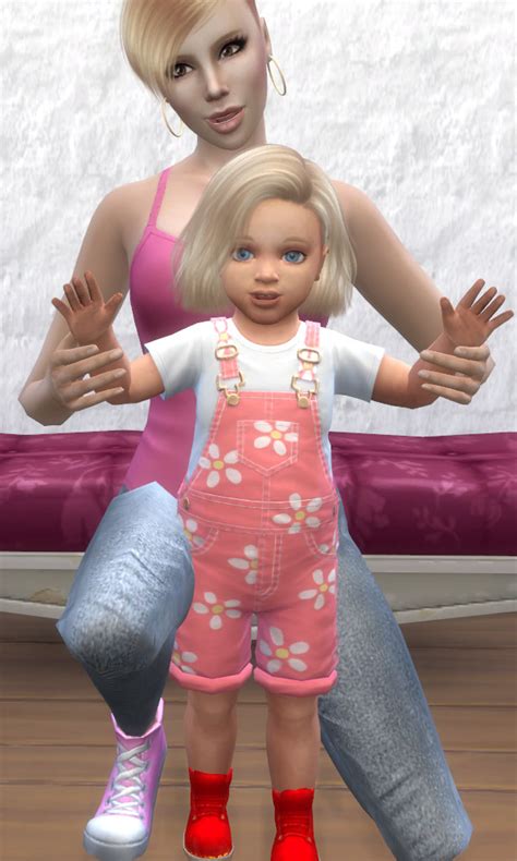 Happy First Birthday Poses For Mother And Toddler The Sims 4 Catalog