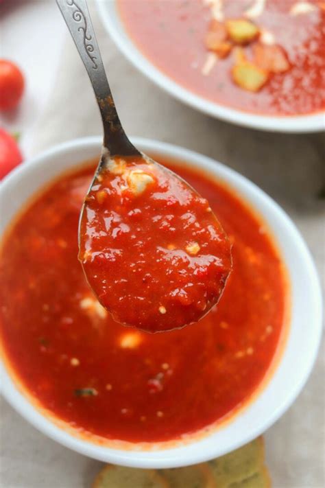 Roasted Red Pepper And Tomato Soup Simply Low Cal