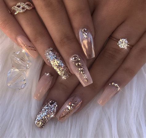 Only 3 available and it's in more than 20 people's carts. 62 Best Acrylic Coffin Nails Ideas In 2019 | Rose gold ...