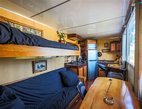 Living Big In A Tiny House Boat Builders Incredible 20ft Shipping