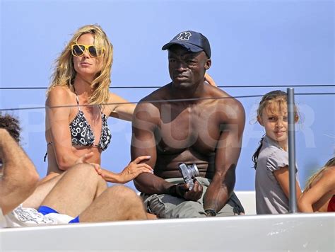 Heidi Klum Bikini Pictures In Ibiza Kissing Seal Popsugar Celebrity Photo 29