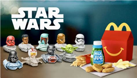 Fast Food Premiums New Mcdonalds Star Wars Happy Meal Toys