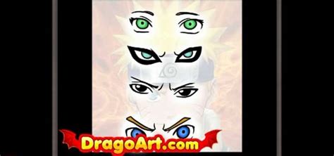 How To Draw Naruto Character Eyes Drawing And Illustration