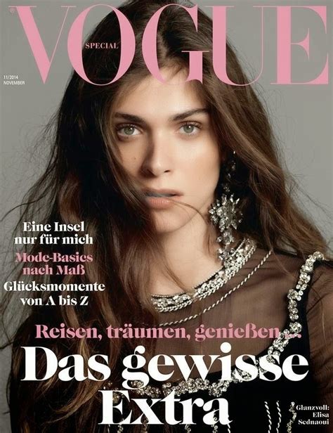 Elisa Sednaoui For Vogue Germany