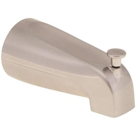 Proplus Bathtub Spout With Top Diverter Adjustable Connector In