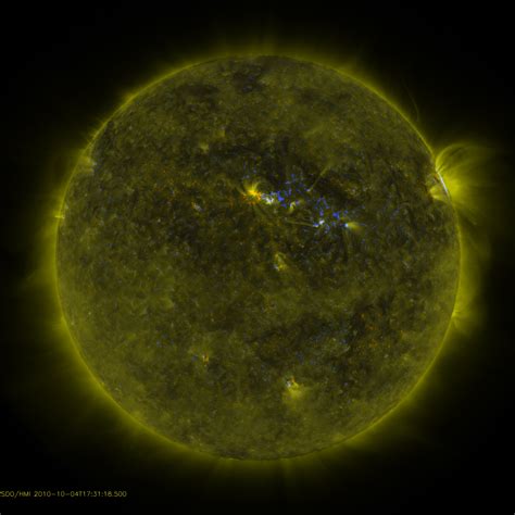 A Solar Active Regions Parting Flare The Sun Today With Dr C Alex