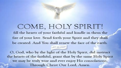 5 Powerful Prayers To The Holy Spirit Christ Win