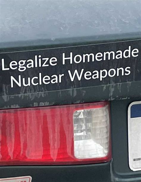 Legalize Homemade Nuclear Weapons