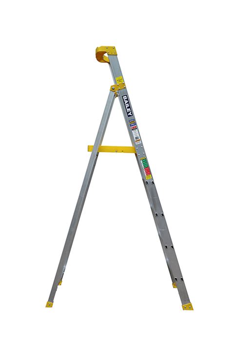 BAILEY Professional Punchlock PFS5 Aluminium Platform Ladder 5 Steps 1