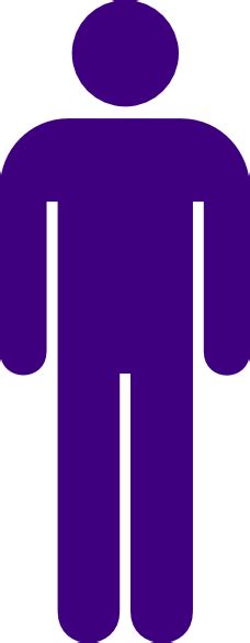 Purple Icon Man Clip Art At Vector Clip Art Online Royalty