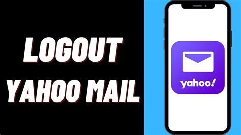 How To Logout Of Yahoo Mail On Iphone Youtube
