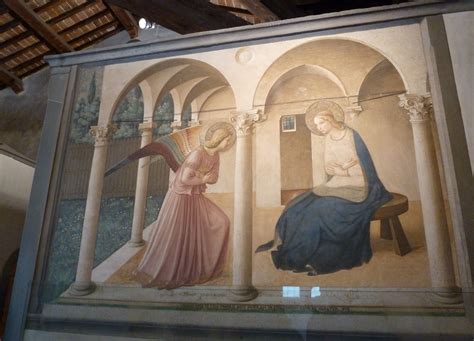 Annunciation Corridor Of San Marco Monastery In Florence 1442 43