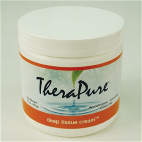 This full body treatment style is usually performed using oil and uses special techniques that allow your muscles to be more deeply penetrated than in a classic swedish. TheraPure Massage Cream | E-Current.com