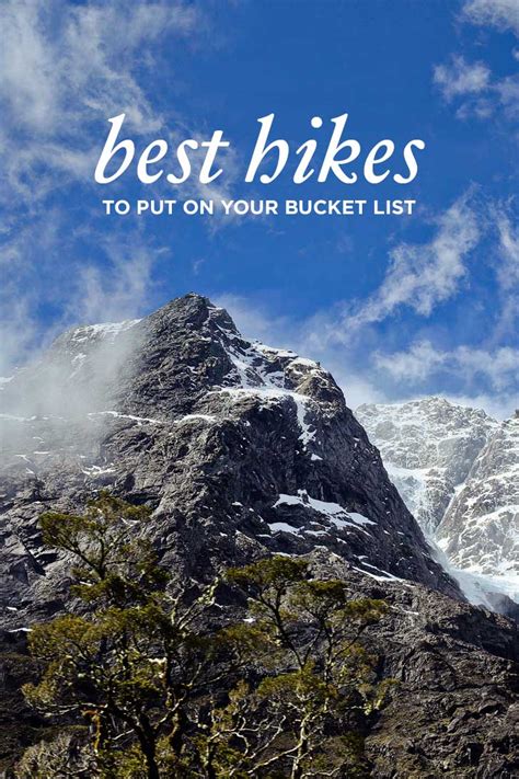 Best Hiking Trips In The World To Put On Your Bucket List