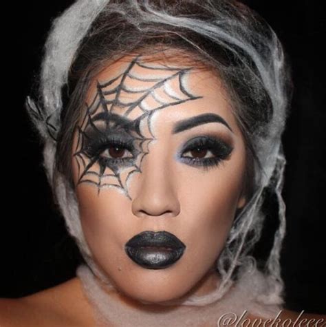 Spider Queen Halloween Spider Makeup Halloween Make Up Looks Spider