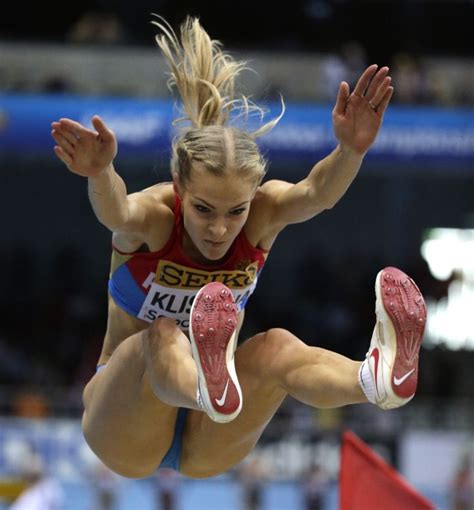 Russia S Darya Klishina Makes An Photo