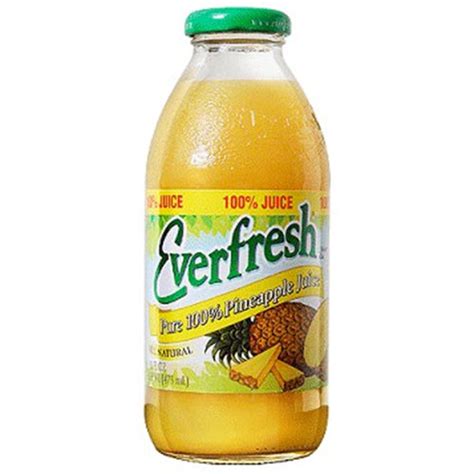 Everfresh 100 Pineapple Juice 32 Fl Oz Siesta Spirits