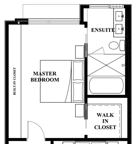 14 X 16 Master Master Bedroom Plans With Bath And Walk In Closet Best