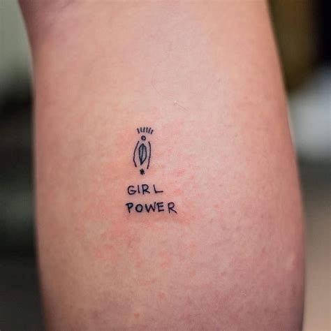 if you re looking for some strong women tattoos that include feminist symbols girl power signs