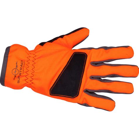 Solognac Supertrack 500 Waterproof Hunting Gloves Fluo