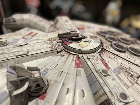 Assemble The Star Wars Millennium Falcon 3D Puzzle