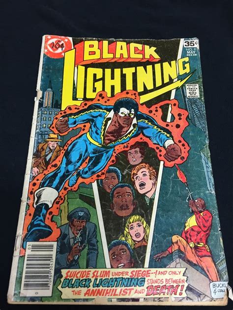 1978 Dc Black Lightning Comic Book