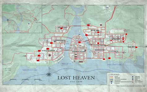 large detailed map of empire bay city mafia games mapsland hot sex picture