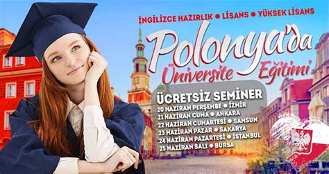 Polonyada üniversite Elt Yurtdışı Eğitim