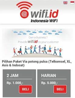 Untuk itu kita akan menggunakan sebuah aplikasi android. Cara Beli Wifi id Pakai Pulsa Telkomsel Indosat dan XL-Axis | Pelayan