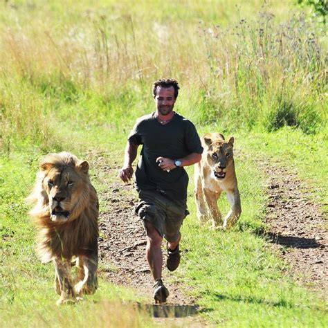 Kevin Richardson Known As The Lion Whisperer Is A South African