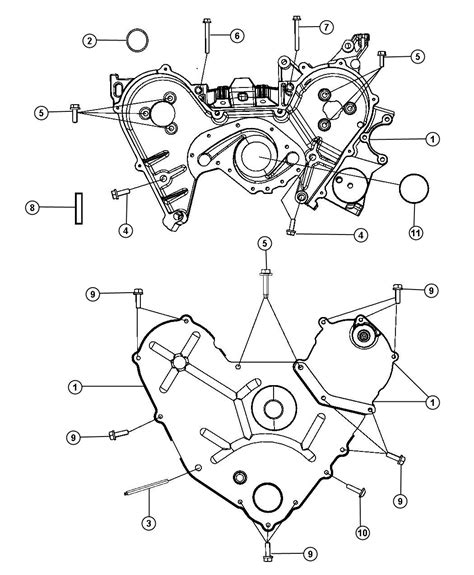 Diagram Toyota 3 4 V6 Engine Water Pump Replacement Diagrams