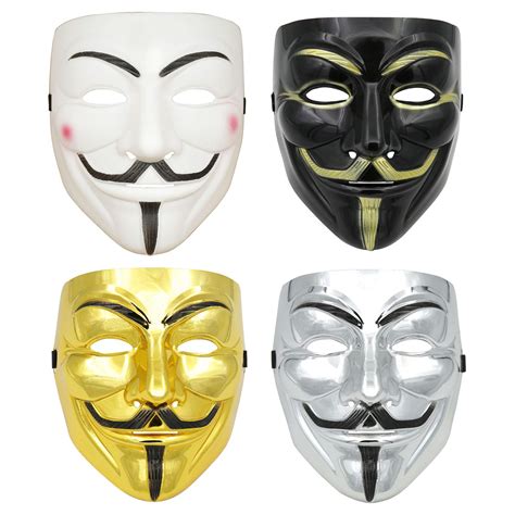 Buy A9ten 4 Pack Hacker For Kids Anonymous Halloween Costume Cosplay