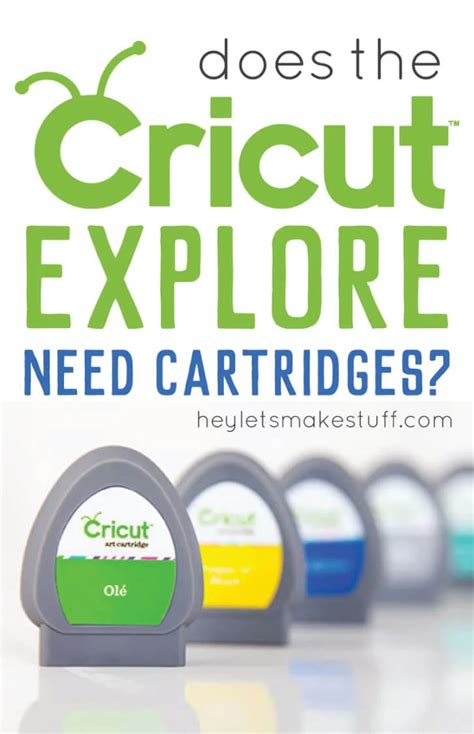 Does The Cricut Explore Require Cartridges Hey Lets Make Stuff