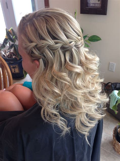 waterfall braid bridal hairstyles the perfect look for your big day societytwin