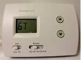 Honeywell Digital Heat Pump Thermostat Images